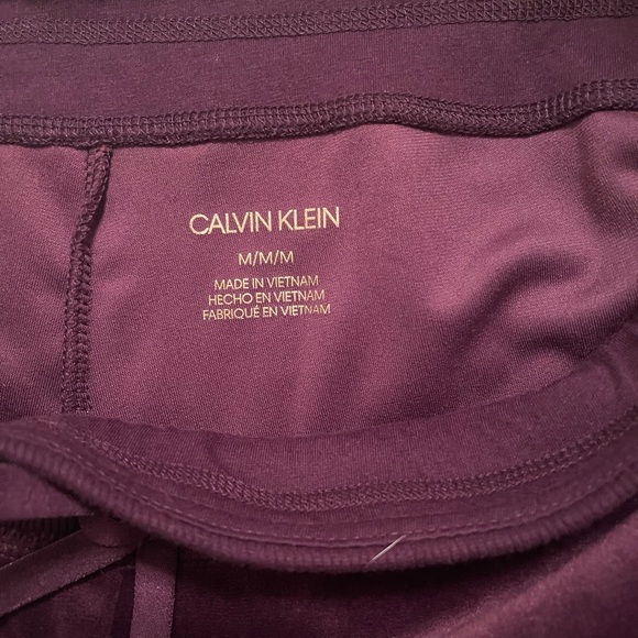 NWT Calvin Klein velour joggers - Picture 6 of 6